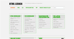 Desktop Screenshot of html-einfach.de